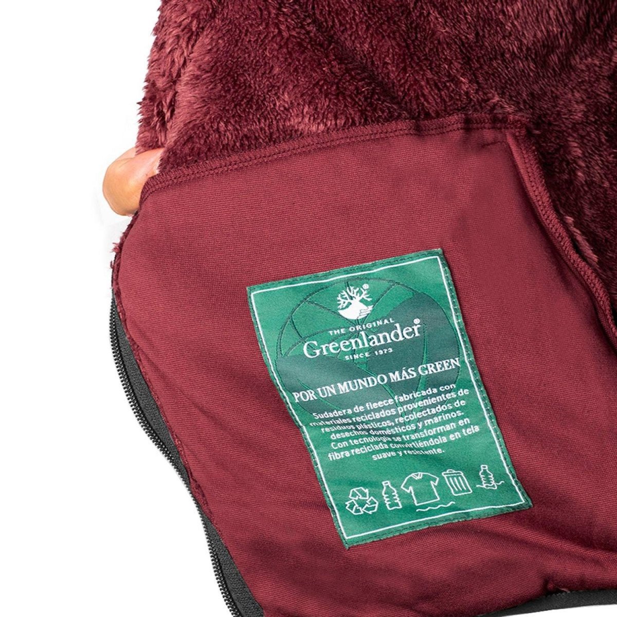 Sudadera Eco Fleece con Forro Polar Greenlander Hombre - Greenlander