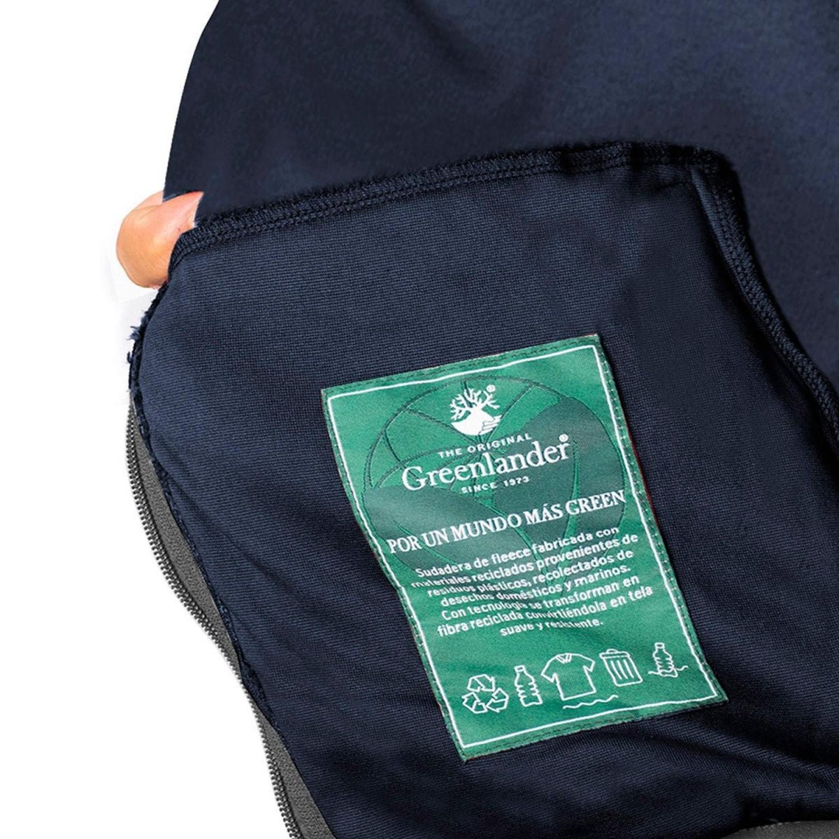 Sudadera Eco Fleece Ligero Greenlander Hombre - Greenlander
