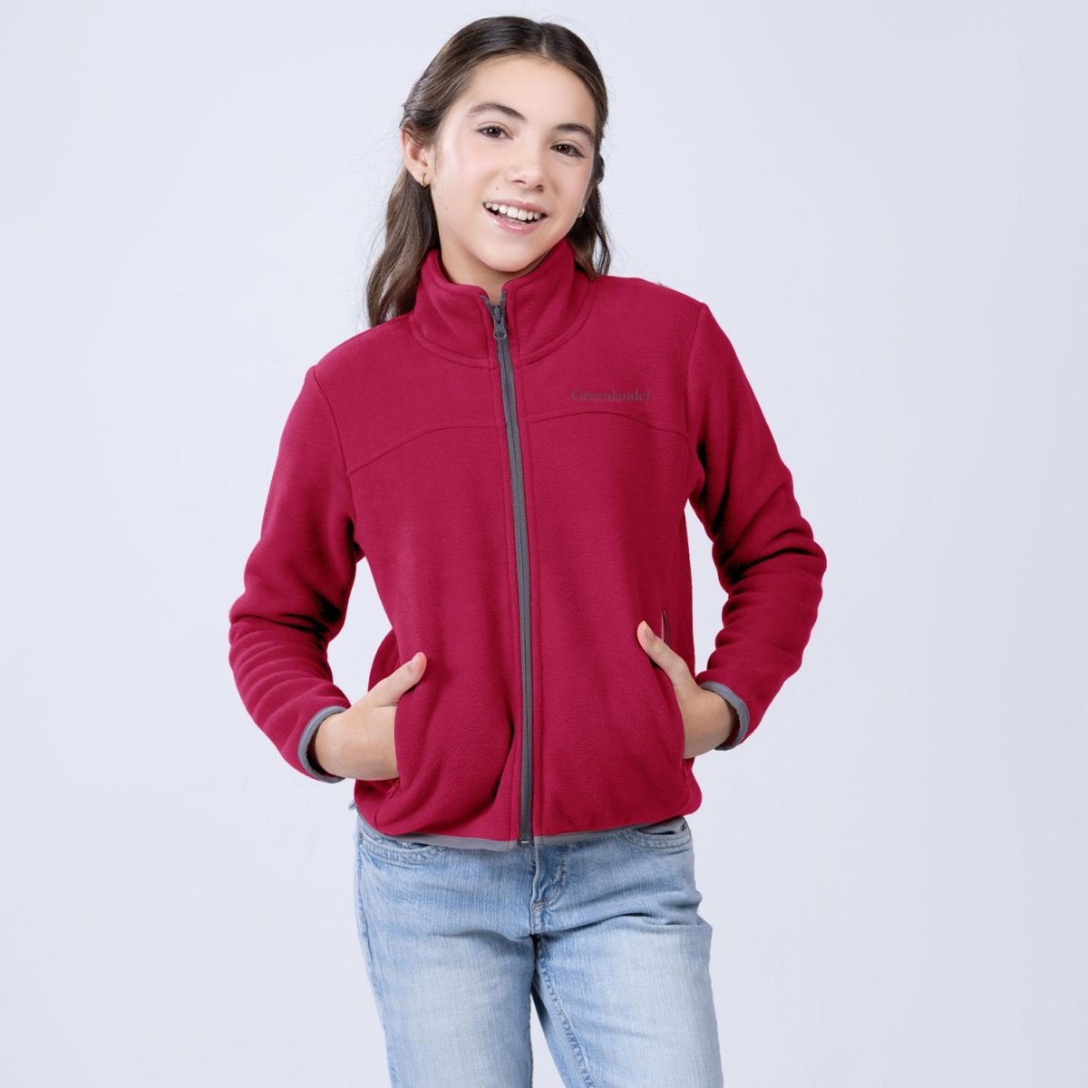 Sudadera Eco - Fleece para niña con forro de fur Greenlander - Greenlander
