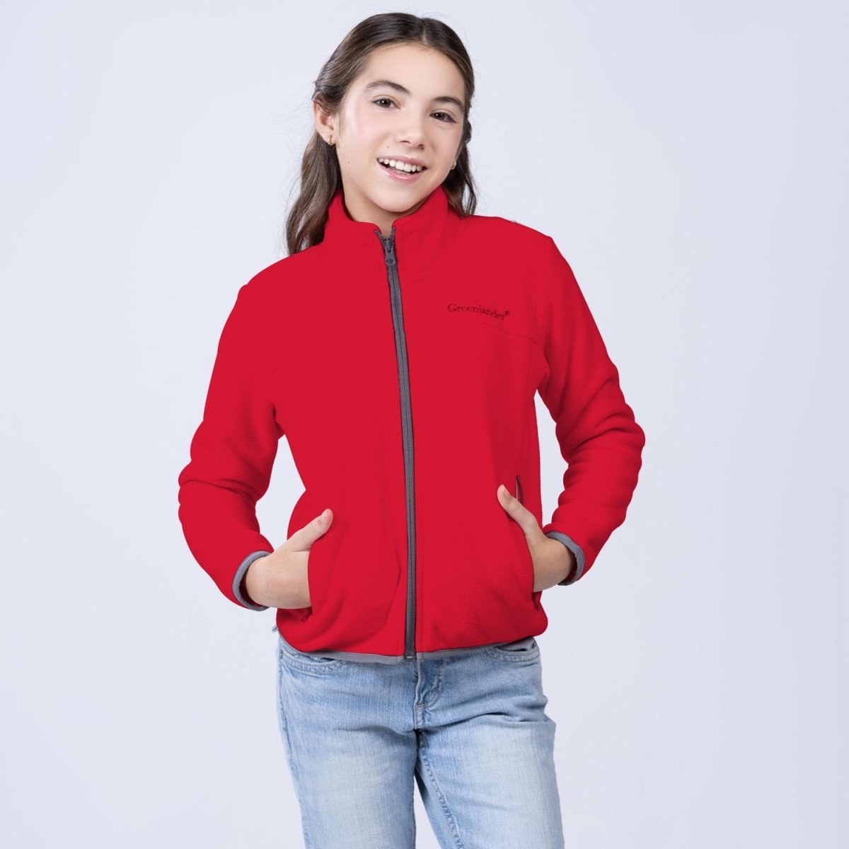 Sudadera Eco - Fleece para niña con forro de fur Greenlander - Greenlander