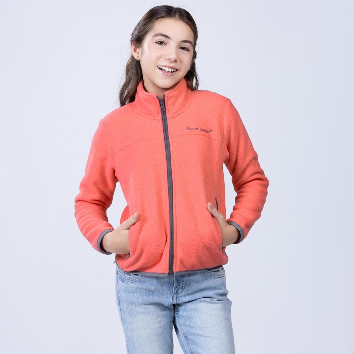 Sudadera Eco - Fleece para niña con forro de fur Greenlander - Greenlander
