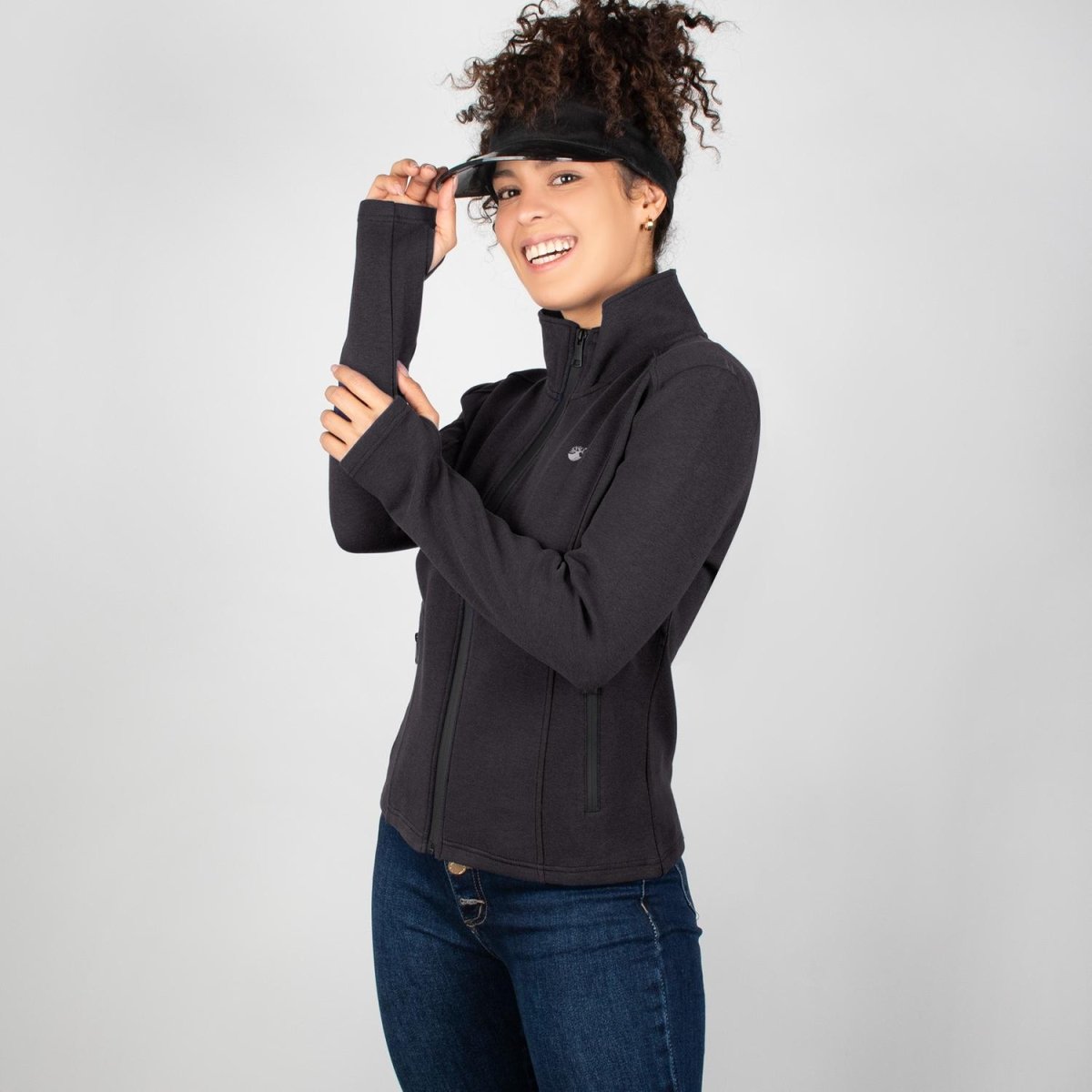 Sudadera entallada para mujer con capucha y Greenlander - Greenlander