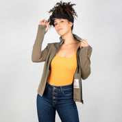 Sudadera entallada para mujer con capucha y Greenlander - Greenlander