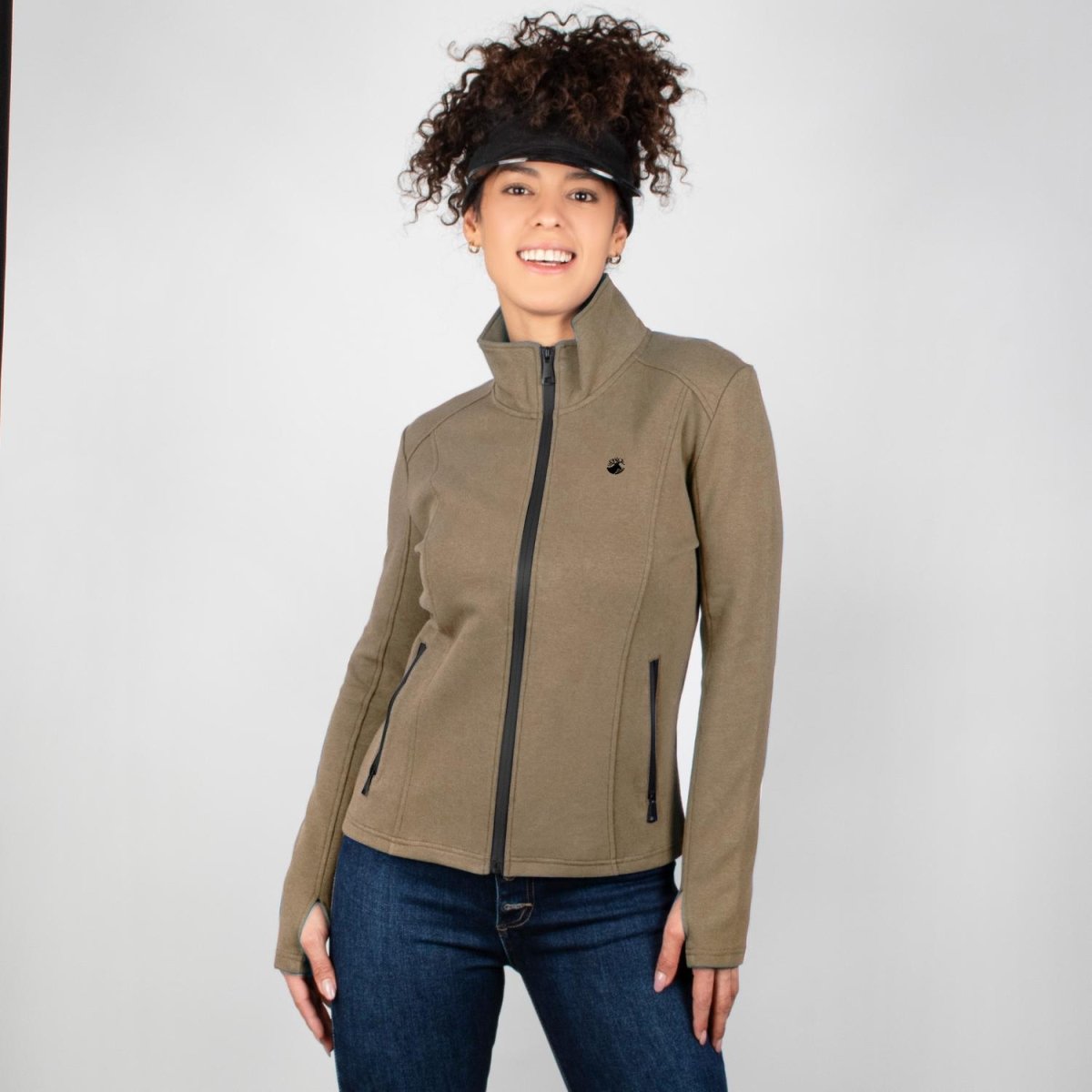 Sudadera entallada para mujer con capucha y Greenlander - Greenlander