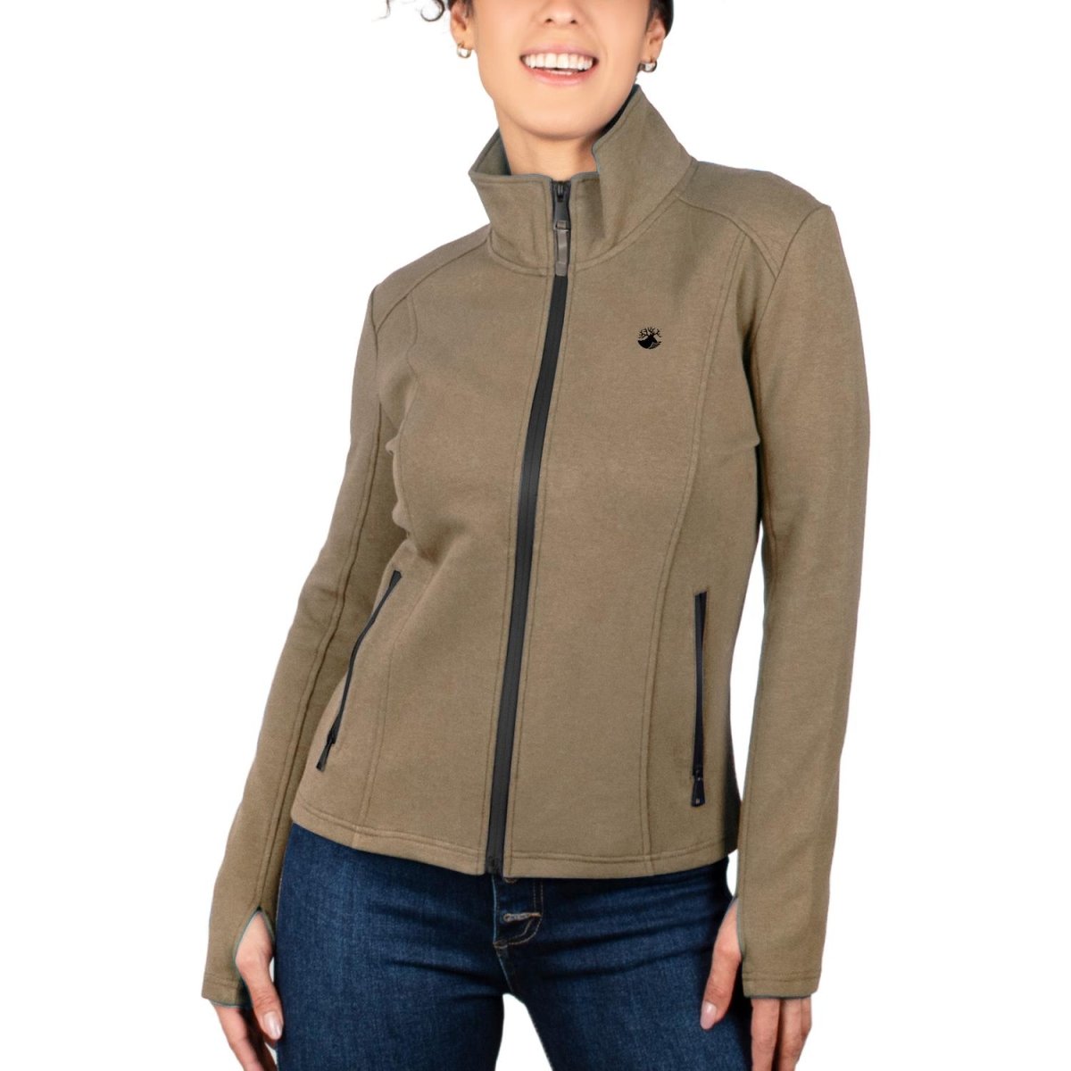 Sudadera entallada para mujer con capucha y Greenlander - Greenlander