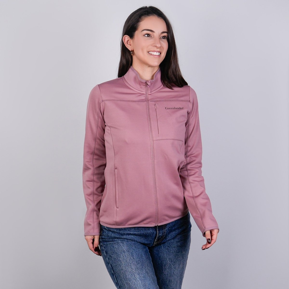 Sudadera fit entallada para mujer con bolsillos Greenlander - Greenlander