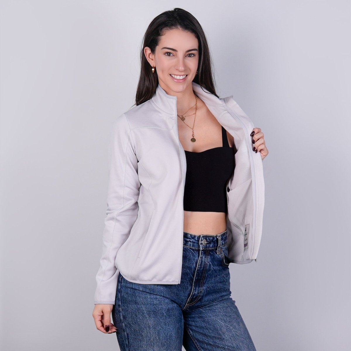 Sudadera fit entallada para mujer con bolsillos Greenlander - Greenlander