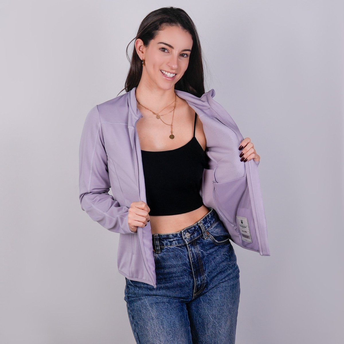 Sudadera fit entallada para mujer con bolsillos Greenlander - Greenlander