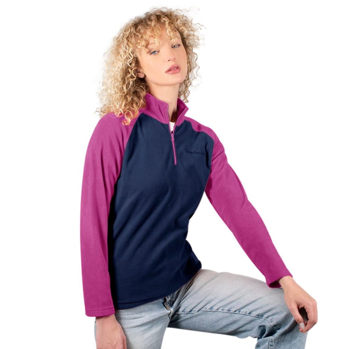 Sudadera Fleece Bicolor Mujer - Greenlander