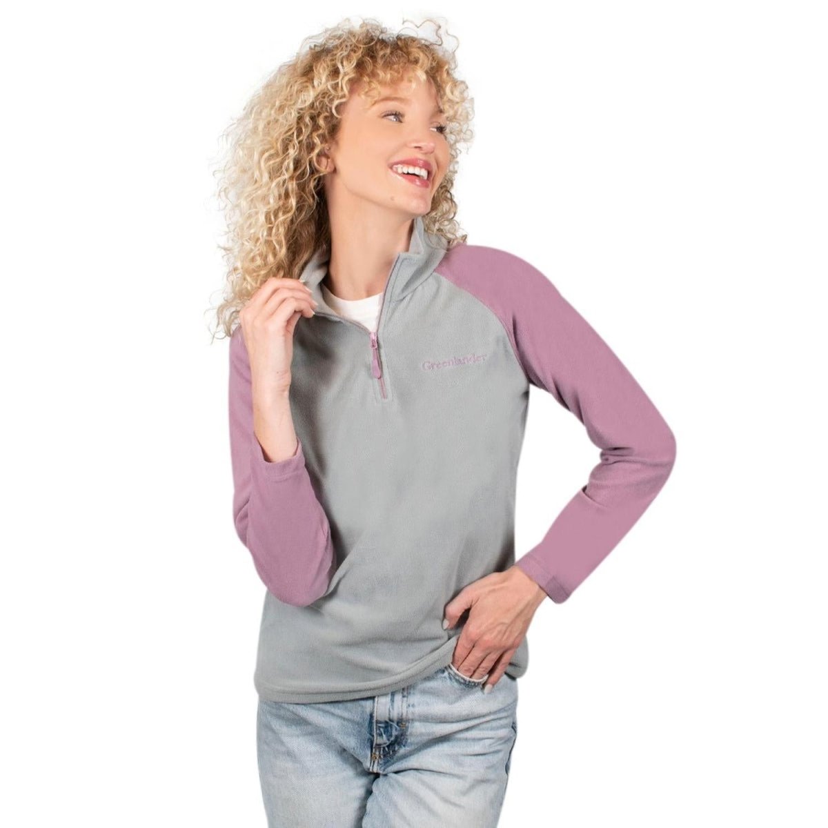 Sudadera Fleece Bicolor Mujer - Greenlander