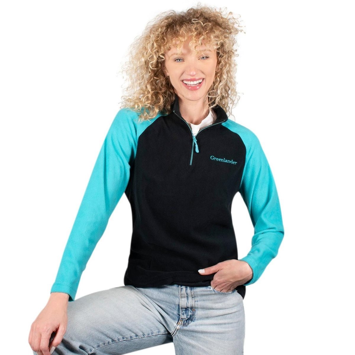 Sudadera Fleece Bicolor Mujer - Greenlander