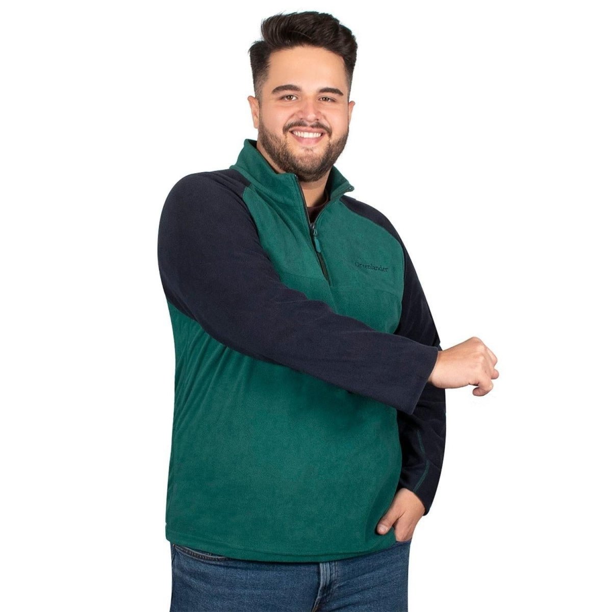 Sudadera Fleece Comfort Hombre Plus Size - Greenlander