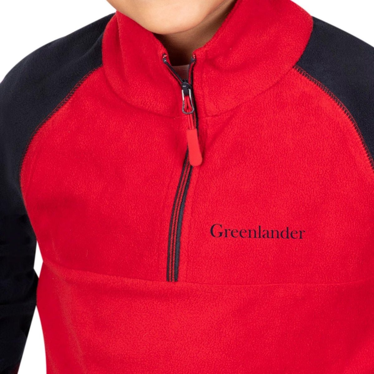 Sudadera Fleece Comfort Medio Cierre Niño - Greenlander