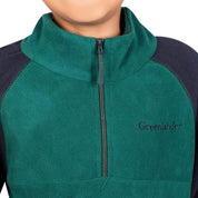 Sudadera Fleece Comfort Medio Cierre Niño - Greenlander