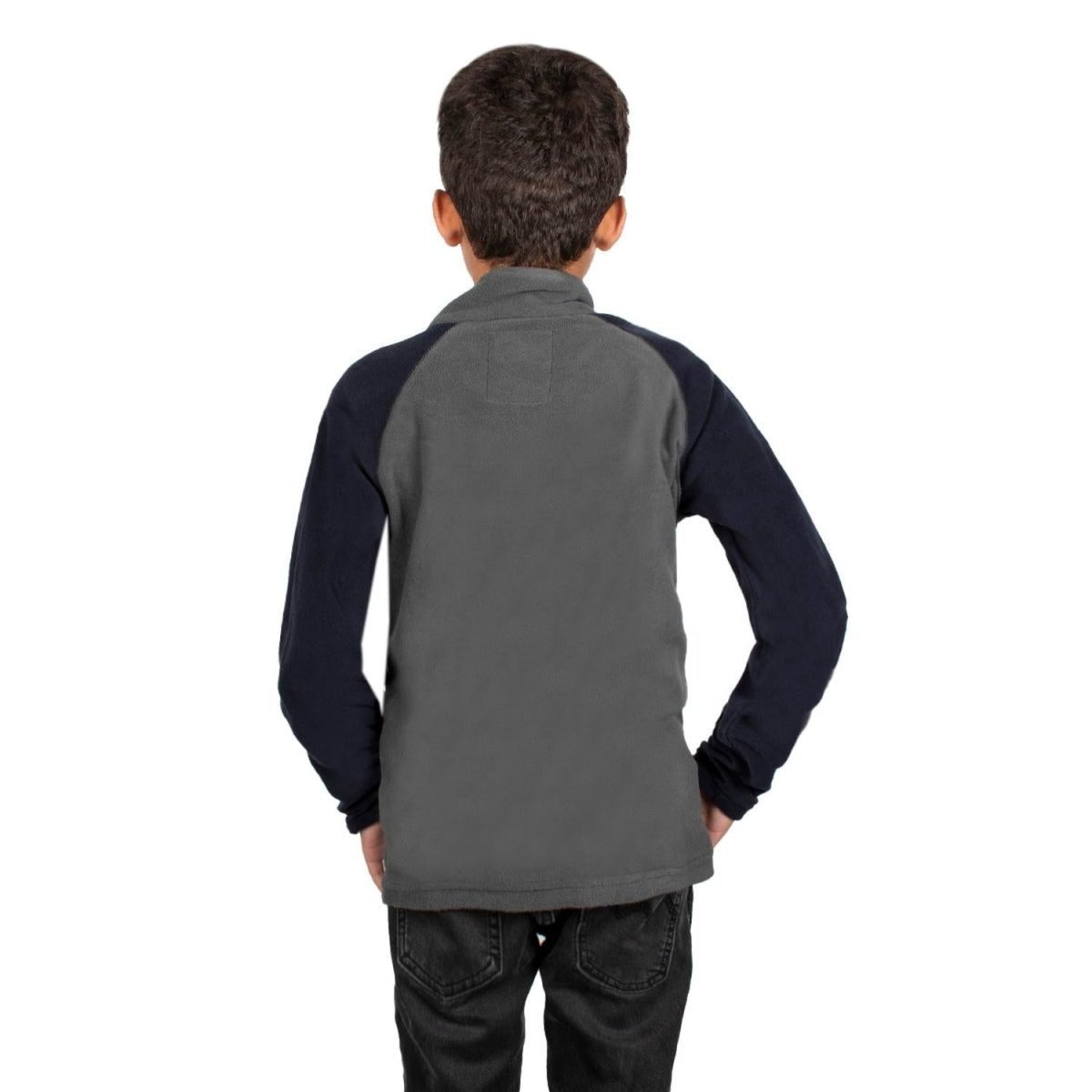 Sudadera Fleece Comfort Medio Cierre Niño - Greenlander