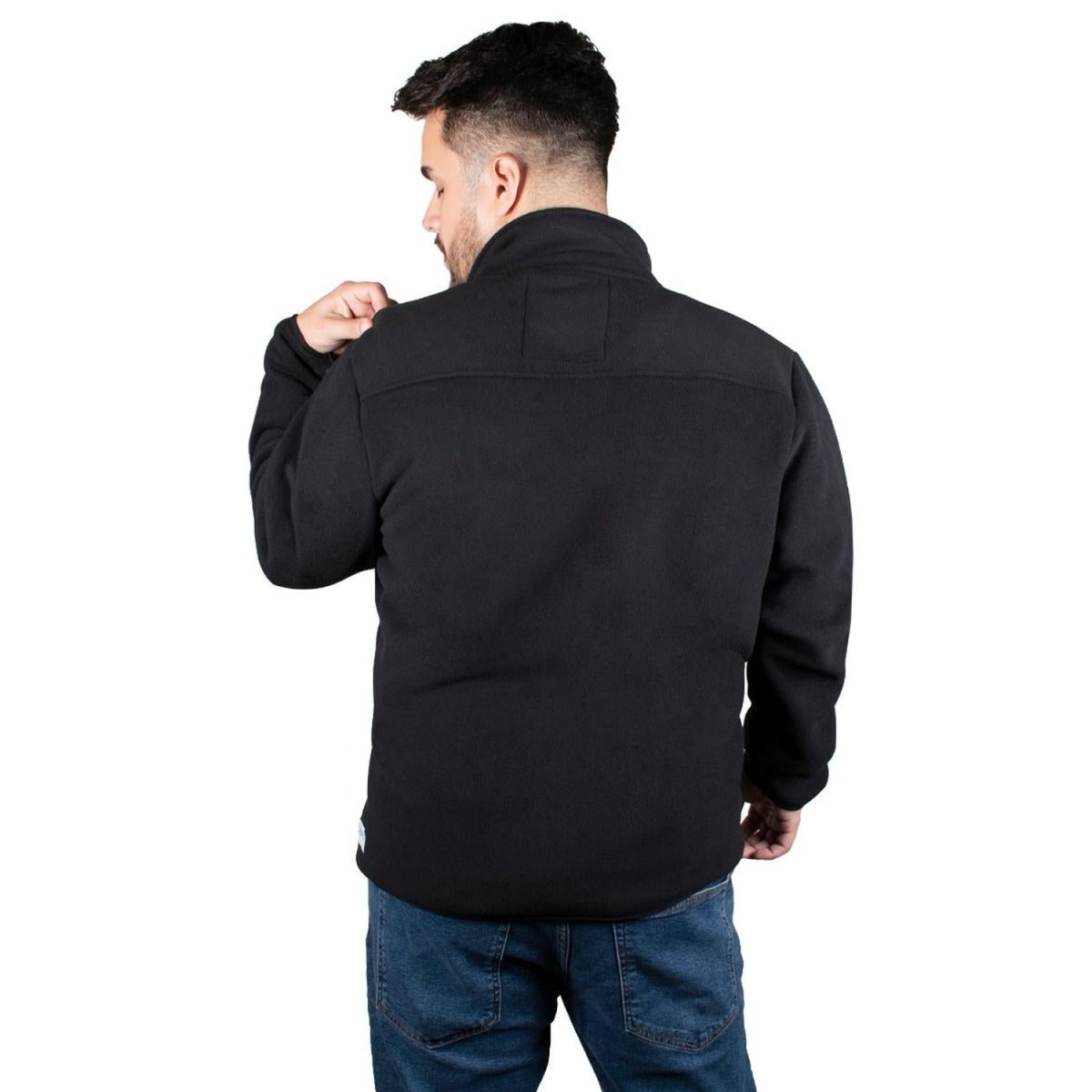 Sudadera Fleece Con Forro En Fur Hombre Plus Size - Greenlander