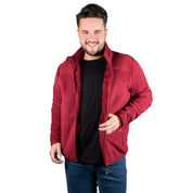 Sudadera Fleece Con Forro En Fur Hombre Plus Size - Greenlander
