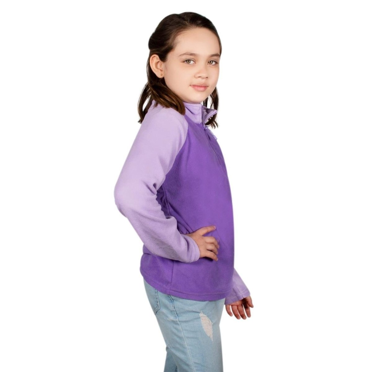 Sudadera Fleece Con Mangas Niña - Greenlander