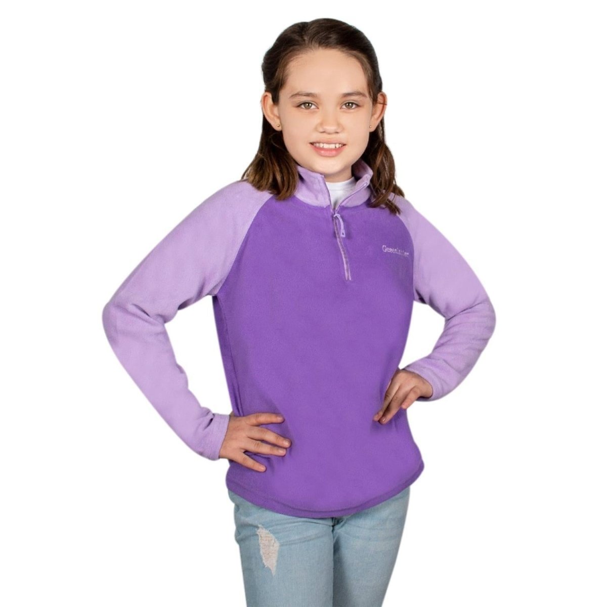 Sudadera Fleece Con Mangas Niña - Greenlander