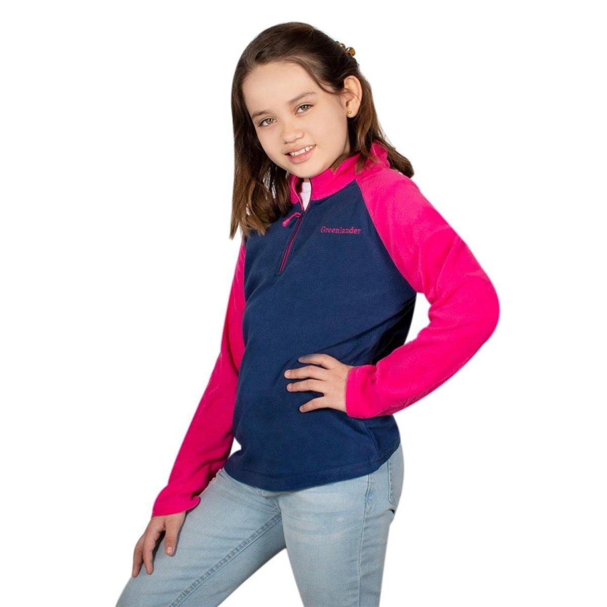 Sudadera Fleece Con Mangas Niña - Greenlander