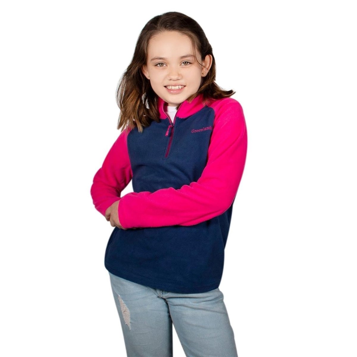 Sudadera Fleece Con Mangas Niña - Greenlander
