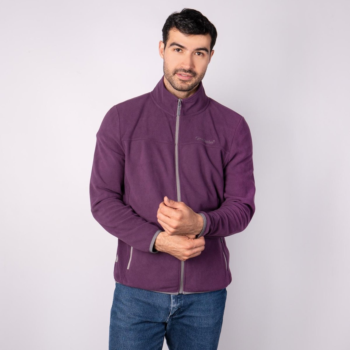 Sudadera Fleece para hombre con cuello alto y bolsillos Greenlander - Greenlander