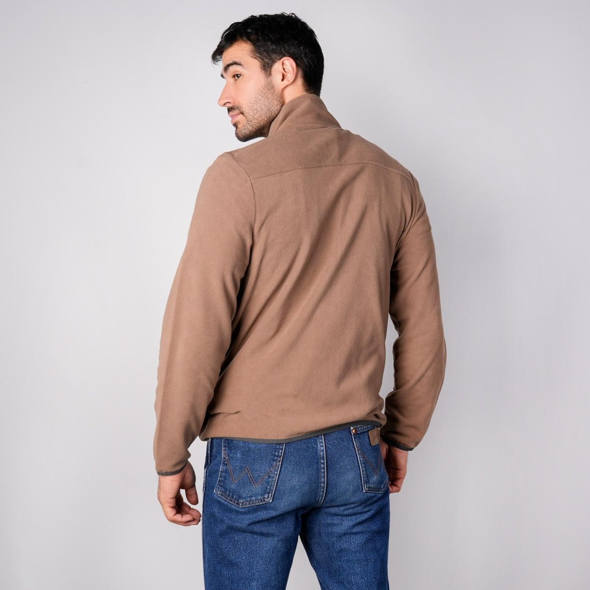 Sudadera Fleece para hombre con cuello alto y bolsillos Greenlander - Greenlander
