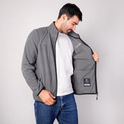 Sudadera Fleece para hombre con cuello alto y bolsillos Greenlander - Greenlander