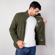 Sudadera Fleece para hombre con cuello alto y bolsillos Greenlander - Greenlander