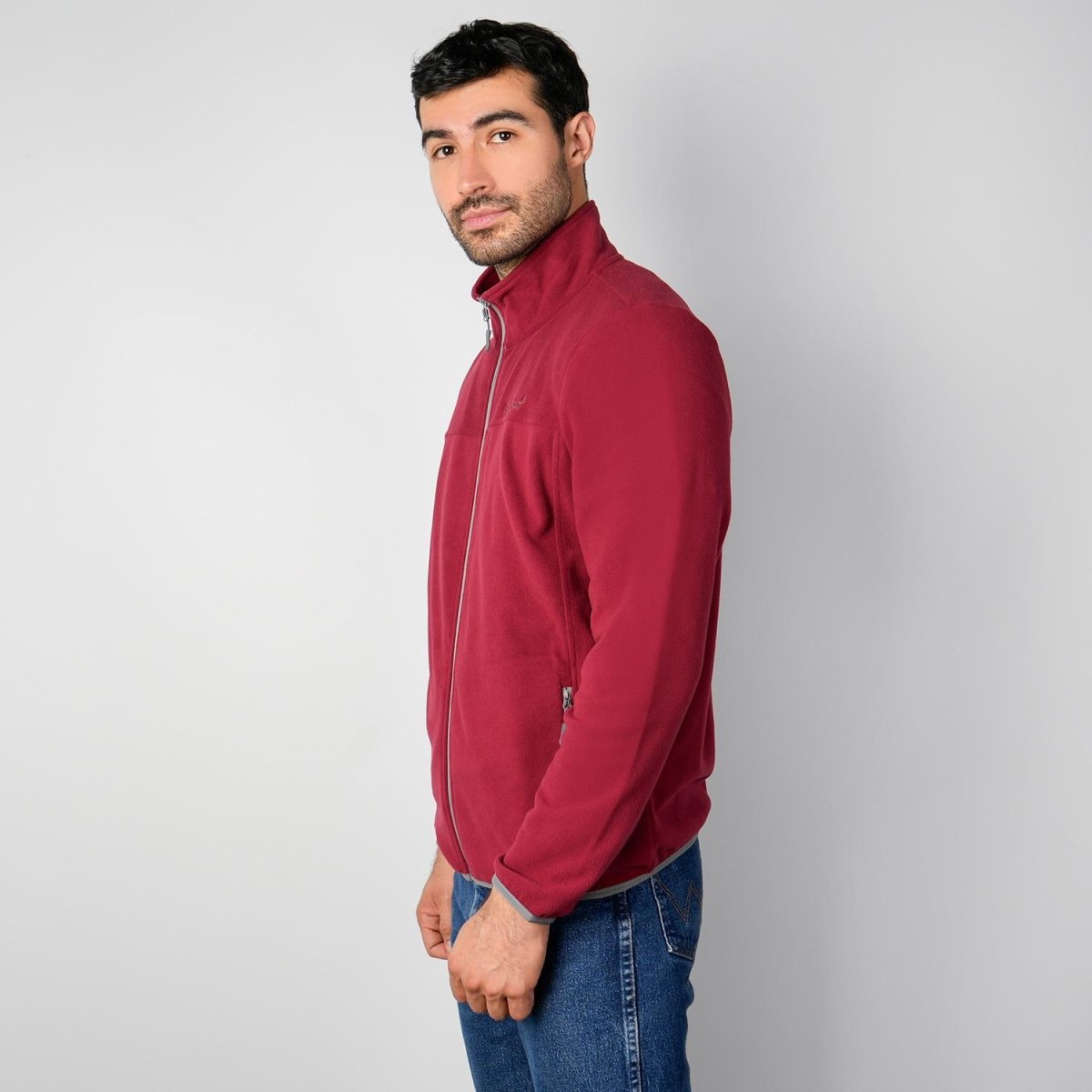 Sudadera Fleece para hombre con cuello alto y bolsillos Greenlander - Greenlander