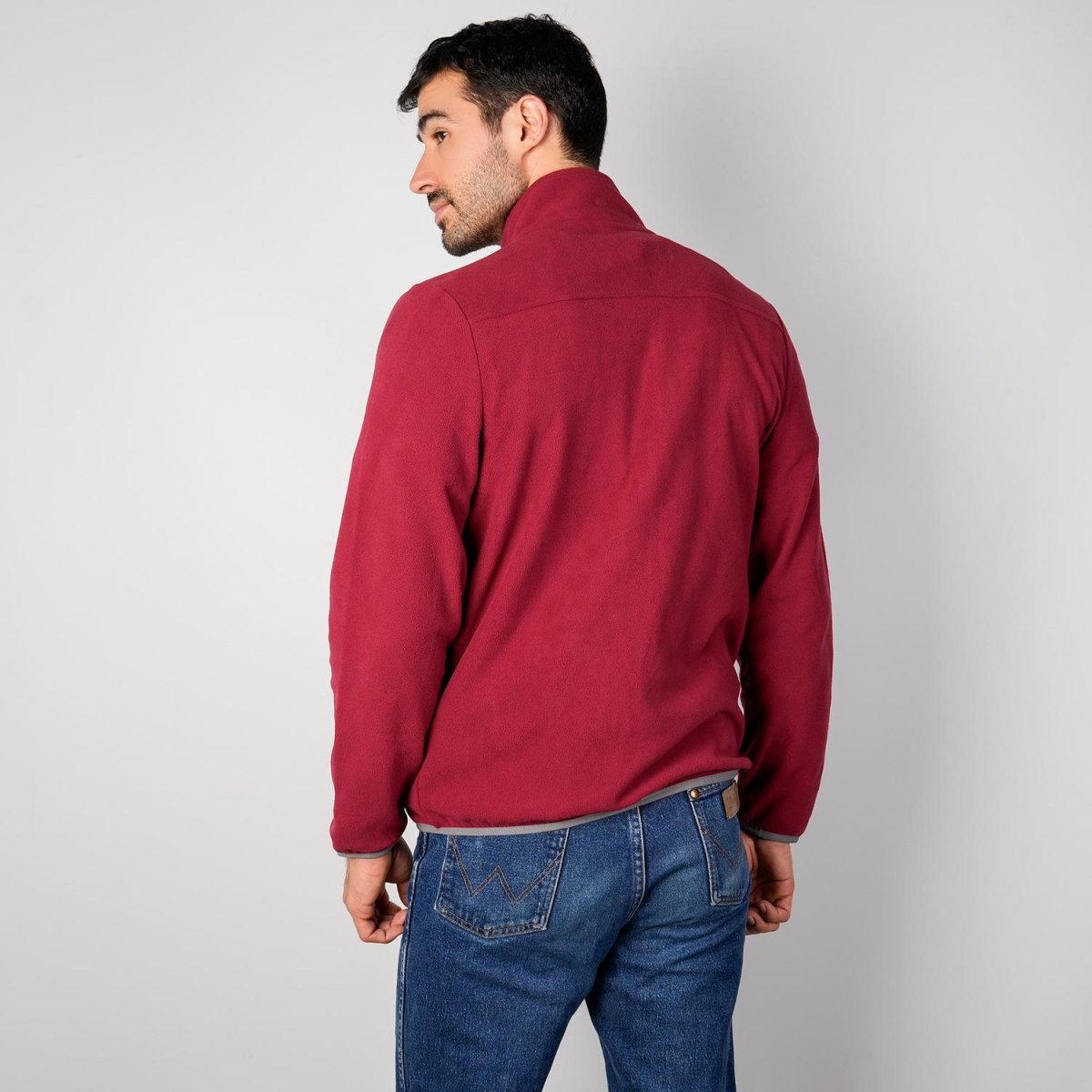 Sudadera Fleece para hombre con cuello alto y bolsillos Greenlander - Greenlander