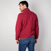 Sudadera Fleece para hombre con cuello alto y bolsillos Greenlander - Greenlander