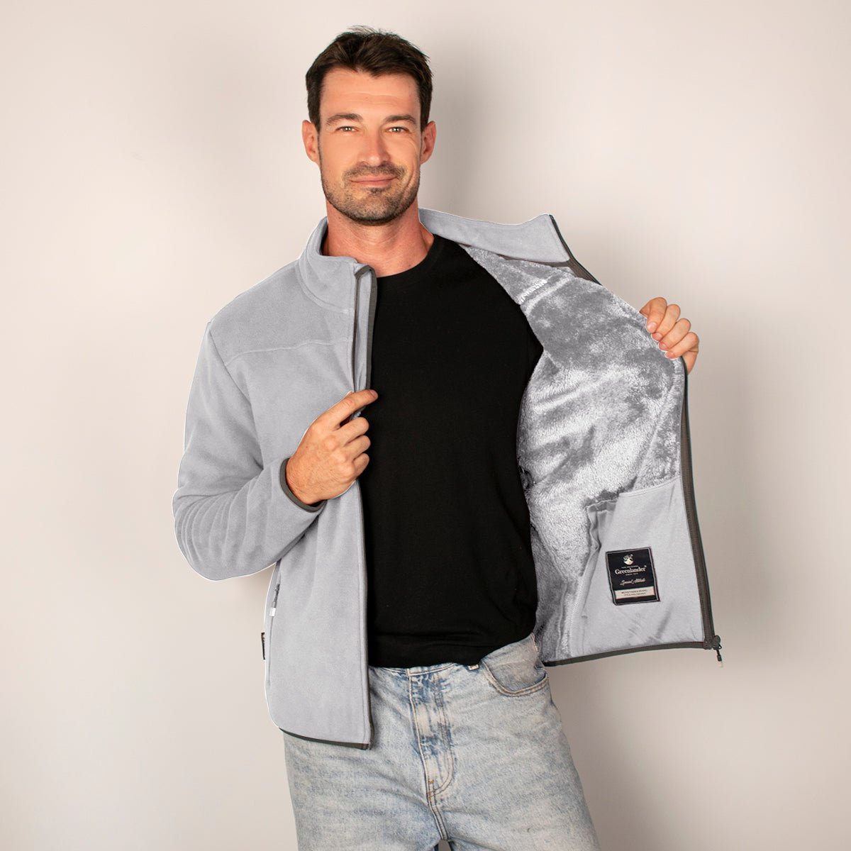 Sudadera Fleece Para Hombre Con Forro Polar - The Original Greenlander