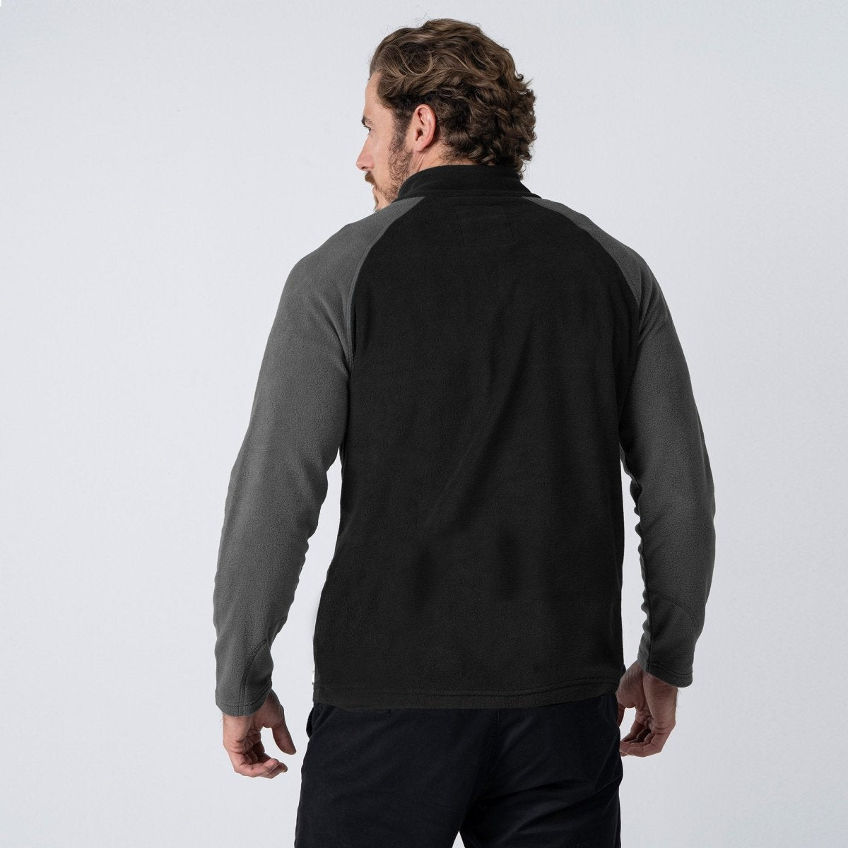 Sudadera Fleece para Hombre con Medio Cierre y Cuello Alto | Greenlander - Greenlander
