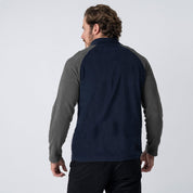 Sudadera Fleece para Hombre con Medio Cierre y Cuello Alto | Greenlander - Greenlander