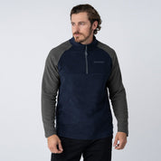 Sudadera Fleece para Hombre con Medio Cierre y Cuello Alto | Greenlander - Greenlander