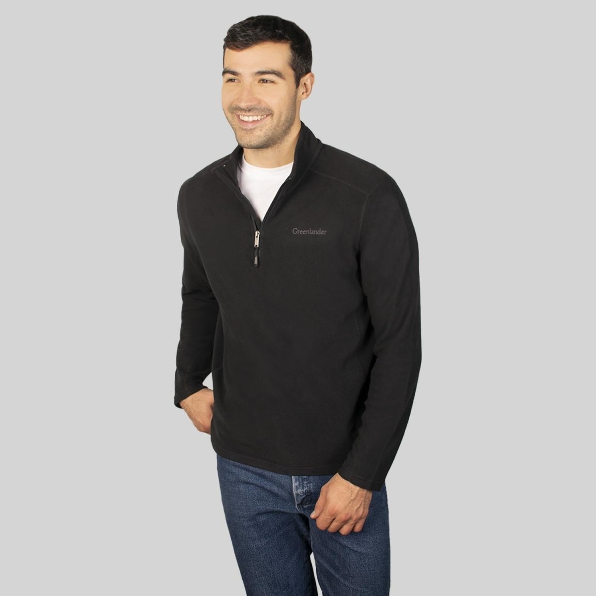 Sudadera fleece para hombre de medio cierre Greenlander - Greenlander