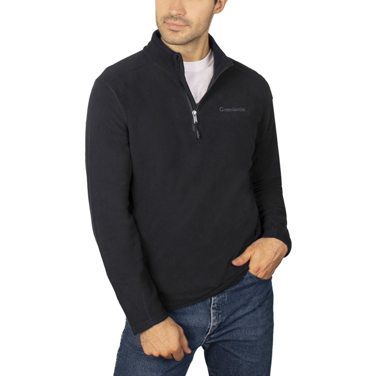 Sudadera fleece para hombre de medio cierre Greenlander - Greenlander