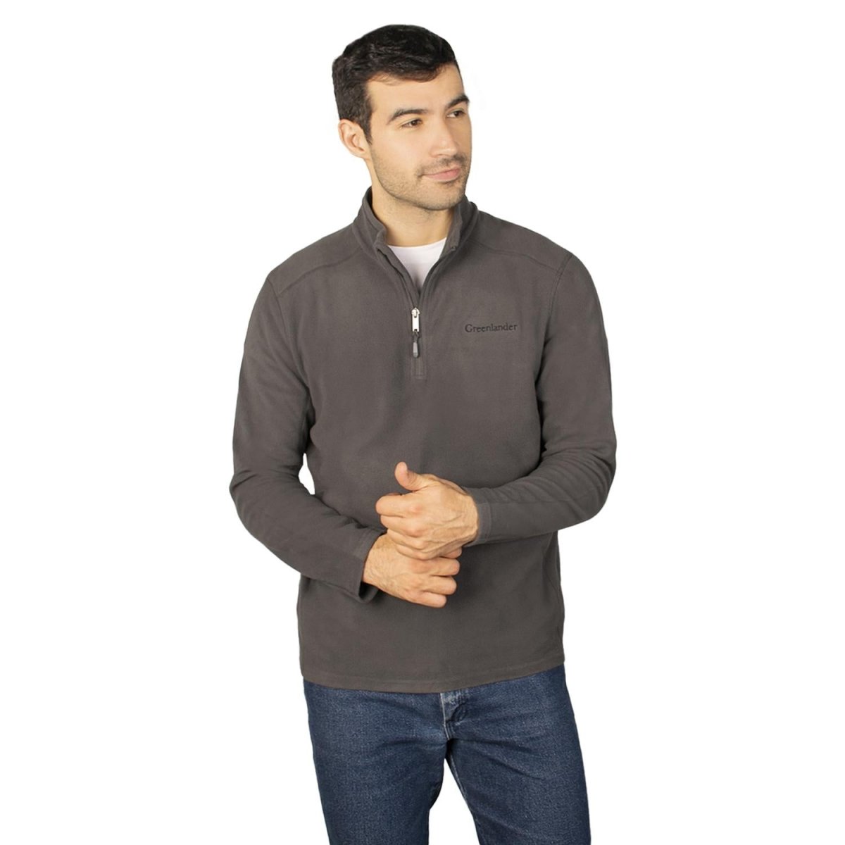 Sudadera fleece para hombre de medio cierre Greenlander - Greenlander