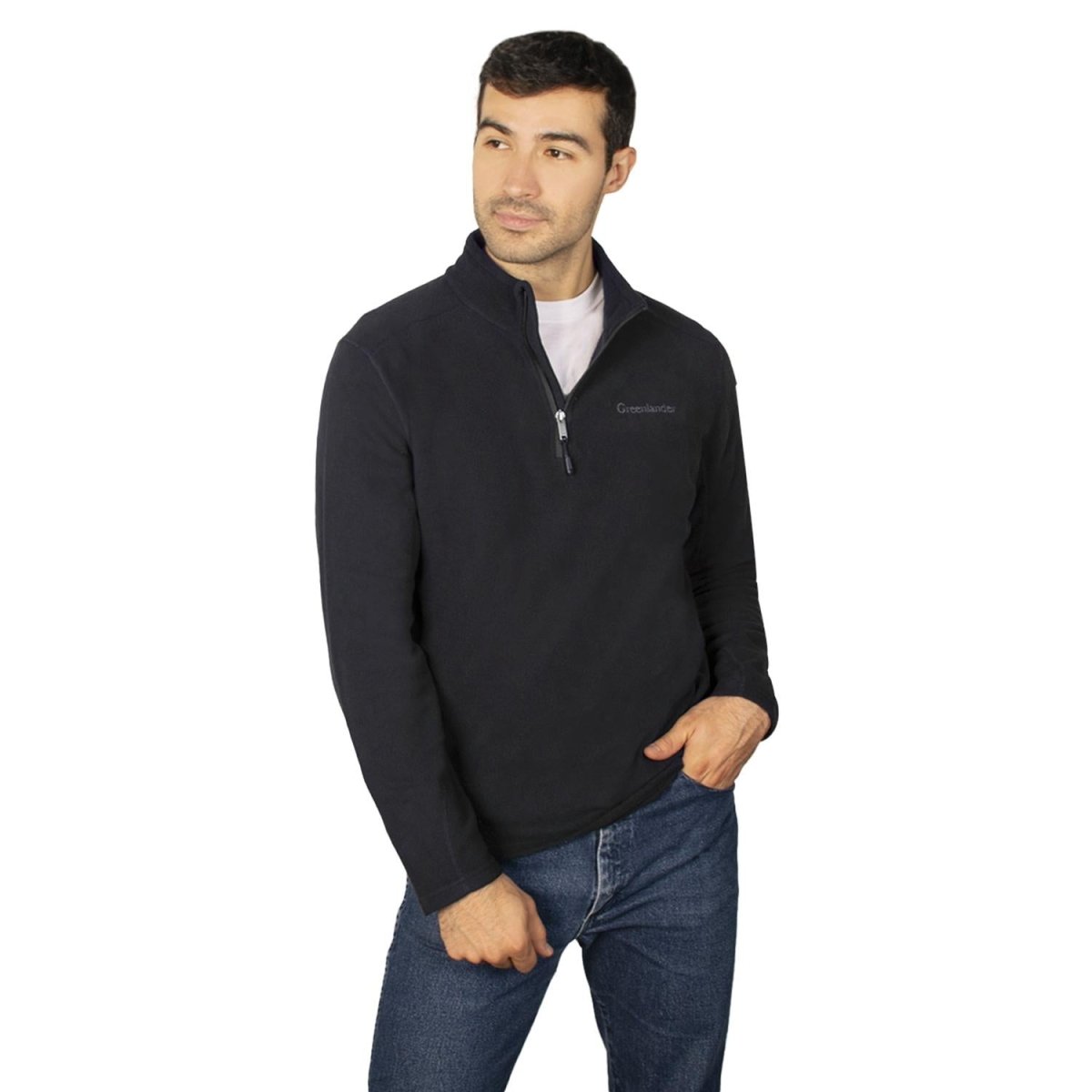 Sudadera fleece para hombre de medio cierre Greenlander - Greenlander