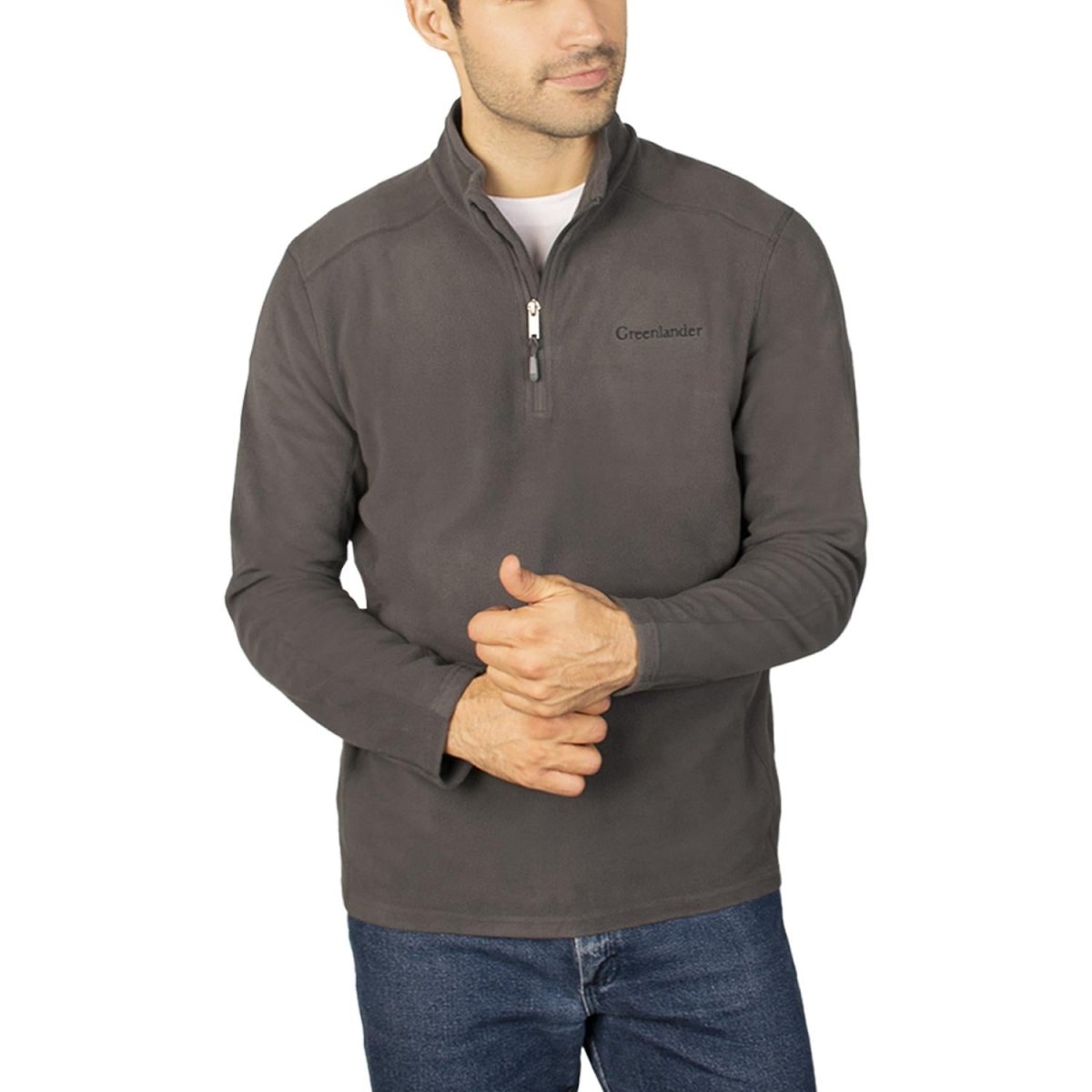 Sudadera fleece para hombre de medio cierre Greenlander - Greenlander