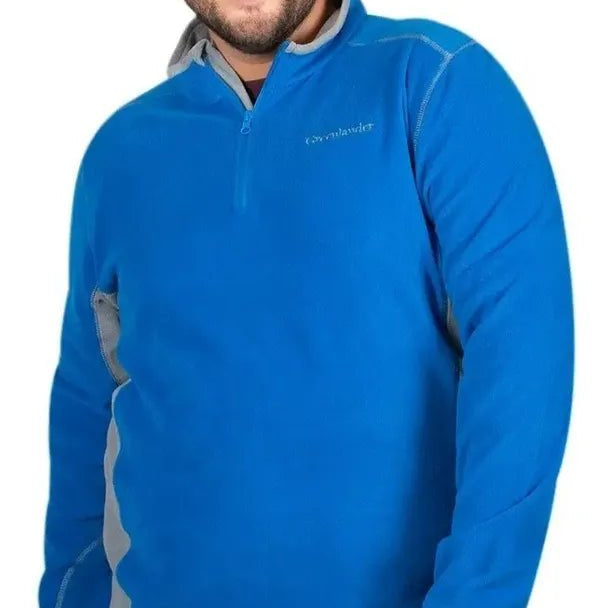 Sudadera Fleece para Hombre Plus Size con Medio Cierre y Cuello Alto | Greenlander - Greenlander