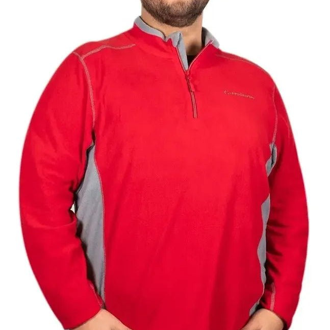 Sudadera Fleece para Hombre Plus Size con Medio Cierre y Cuello Alto | Greenlander - Greenlander