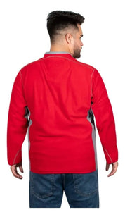 Sudadera Fleece para Hombre Plus Size con Medio Cierre y Cuello Alto | Greenlander - Greenlander