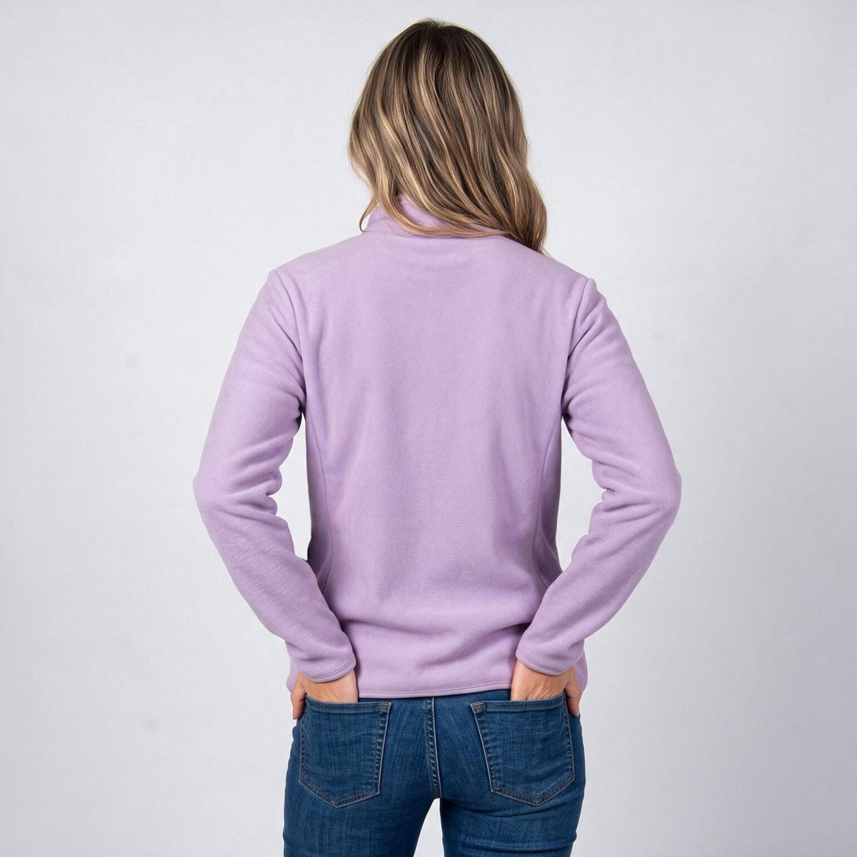 Sudadera Fleece para Mujer con Cierre y Abertura para Pulgar | Greenlander - Greenlander