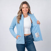 Sudadera Fleece para Mujer con Cierre y Abertura para Pulgar | Greenlander - Greenlander
