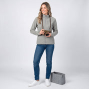 Sudadera Fleece para Mujer con Cierre y Abertura para Pulgar | Greenlander - Greenlander