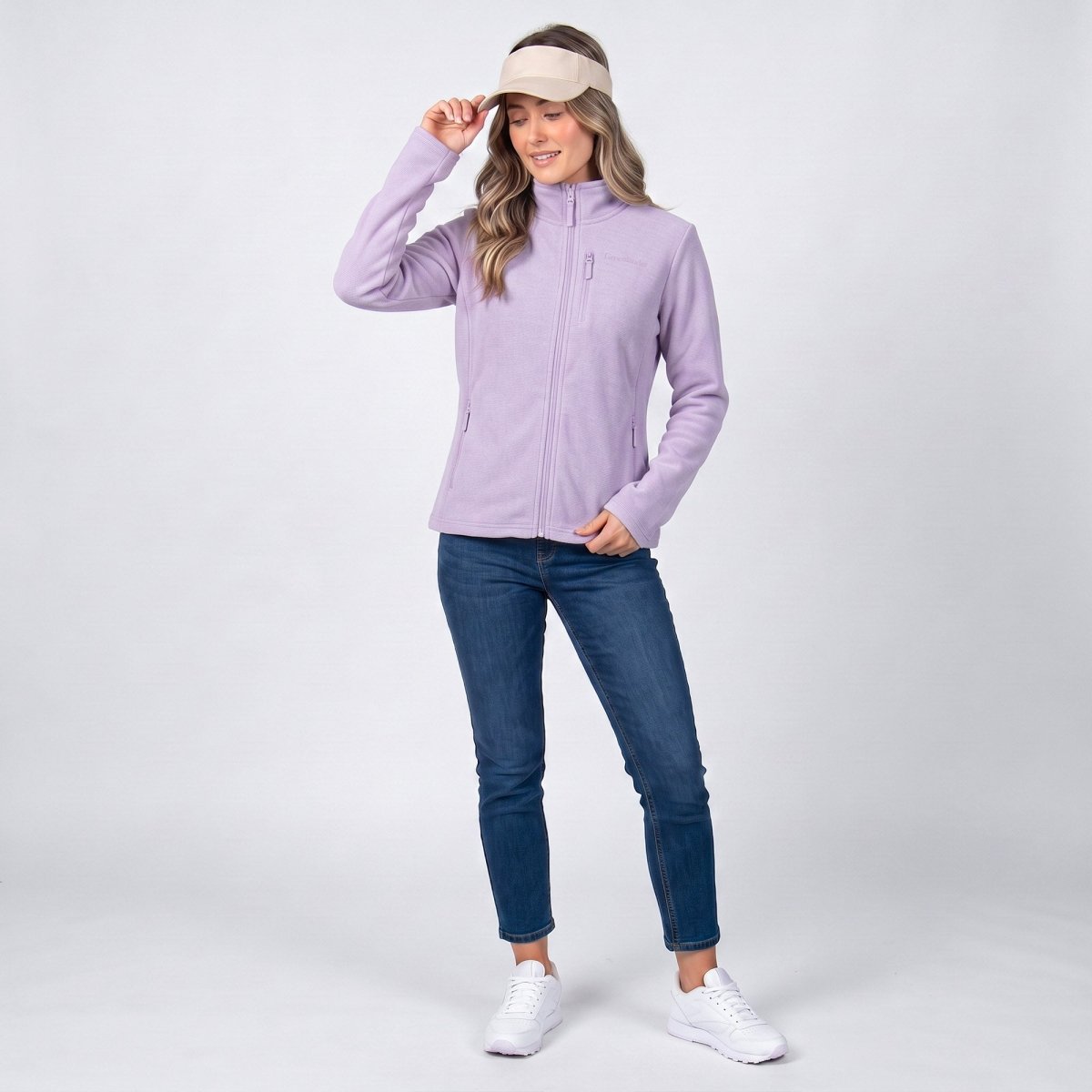 Sudadera Fleece para Mujer con Cierre y Abertura para Pulgar | Greenlander - Greenlander
