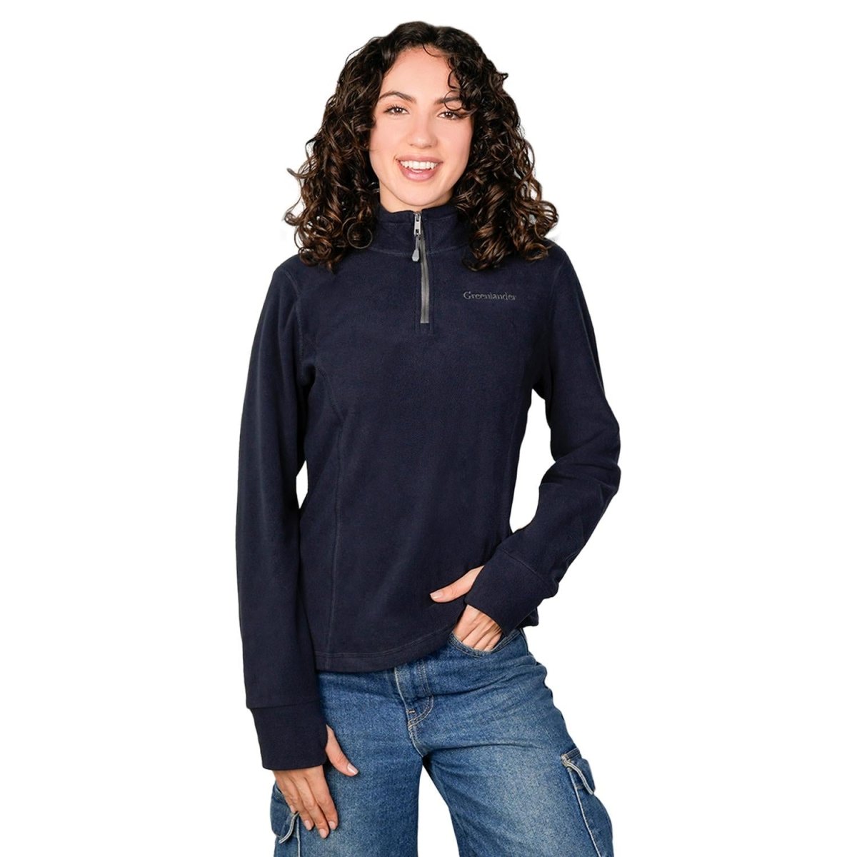 Sudadera fleece para mujer de medio cierre Greenlander - Greenlander