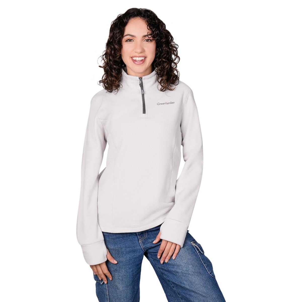 Sudadera fleece para mujer de medio cierre Greenlander - Greenlander